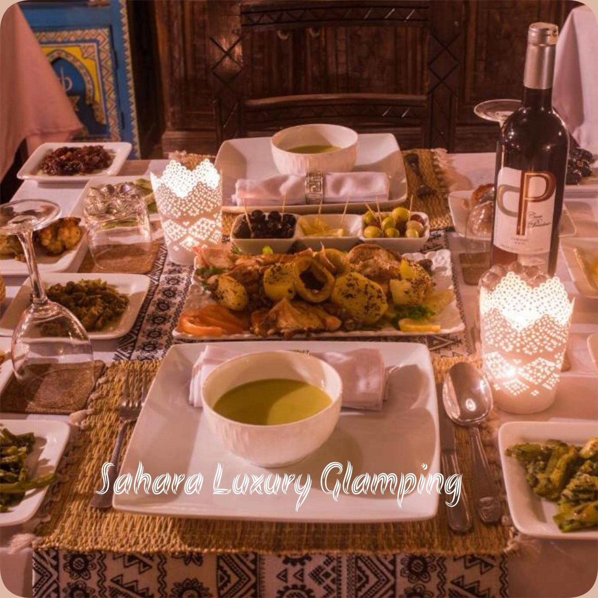 ホテル Sahara Luxury Glamping メルズーガ エクステリア 写真